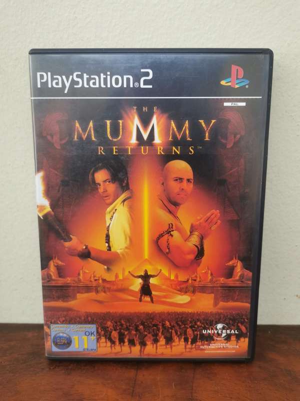 The Mummy Returns on PlayStation 2 with Booklet