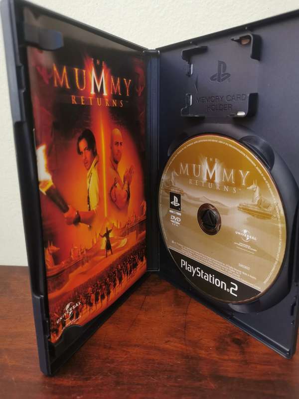 The Mummy Returns on PlayStation 2 with Booklet