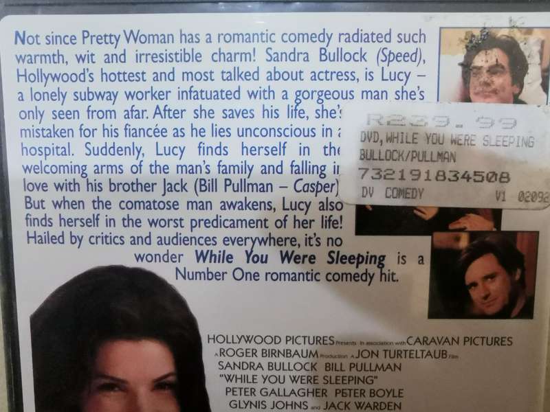 While you were Sleeping on DVD