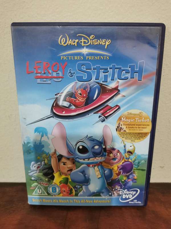 Leroy and Stitch on DVD