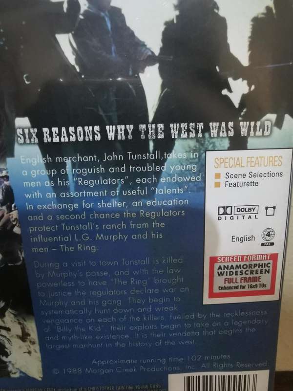 Young Guns on DVD