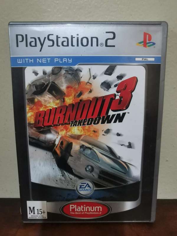 Burnout 3 Takedown on PlayStation 2 with Booklet