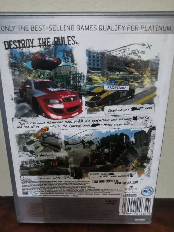 Burnout 3 Takedown on PlayStation 2 with Booklet