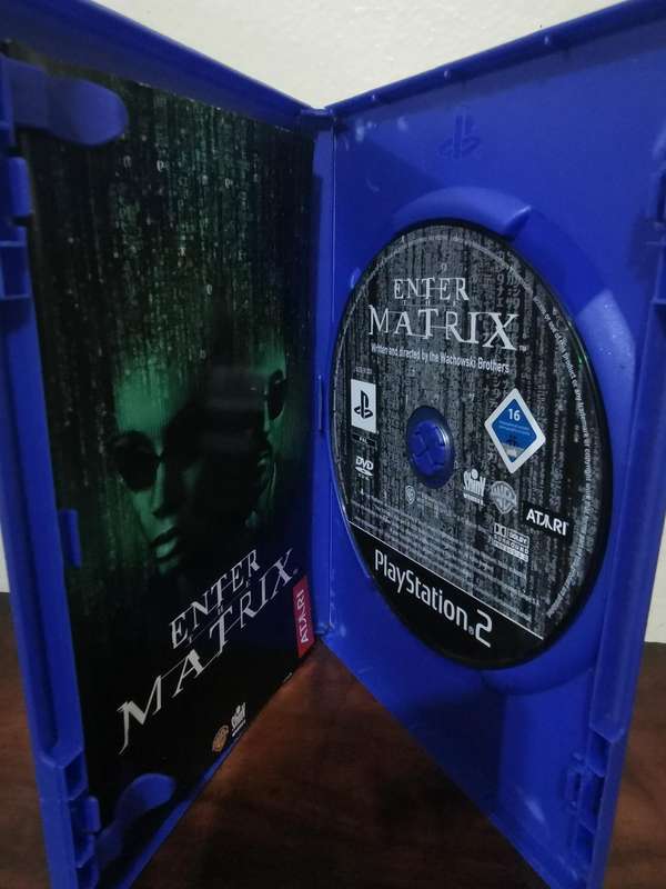 Enter the Matrix on PlayStation 2 with Booklet