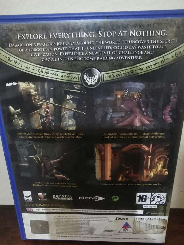 Tomb Raider Underworld on PlayStation 2 with Booklet