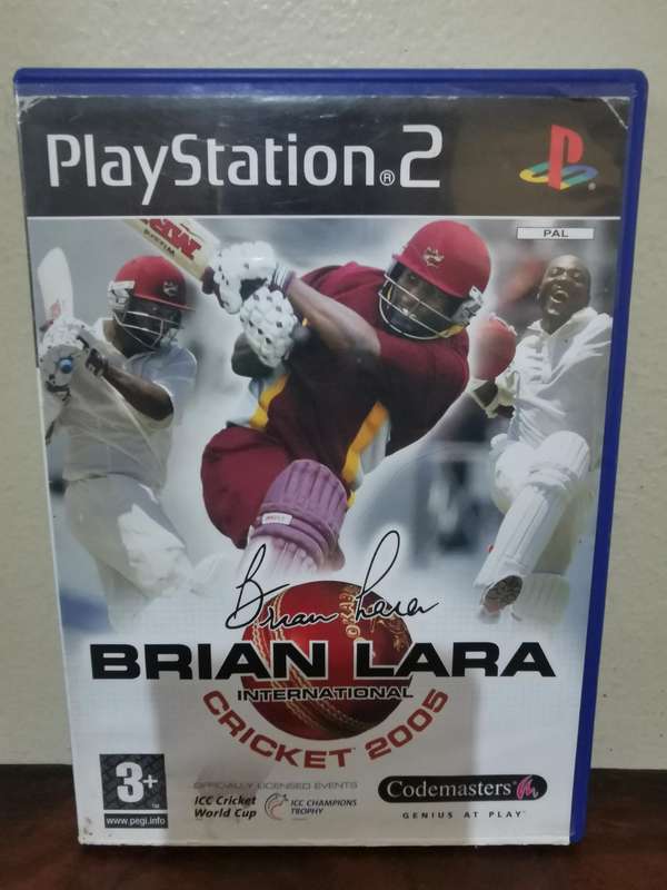 Brian Lara Cricket 2005 on PlayStation 2 with Booklet