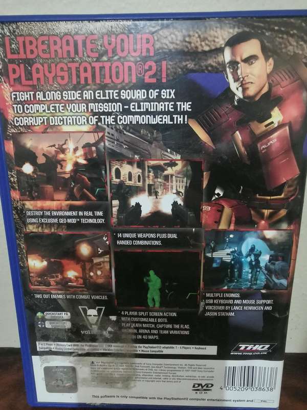 Red Faction 2 on PlayStation 2 with Booklet