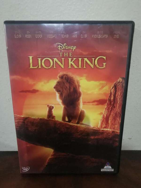 2019 The Lion King - Live Action Movie on DVD