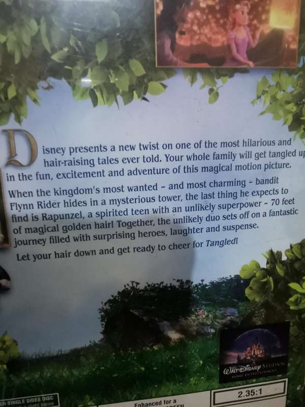 Tangled on DVD