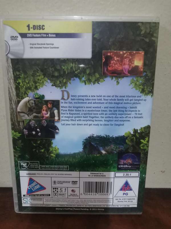 Tangled on DVD