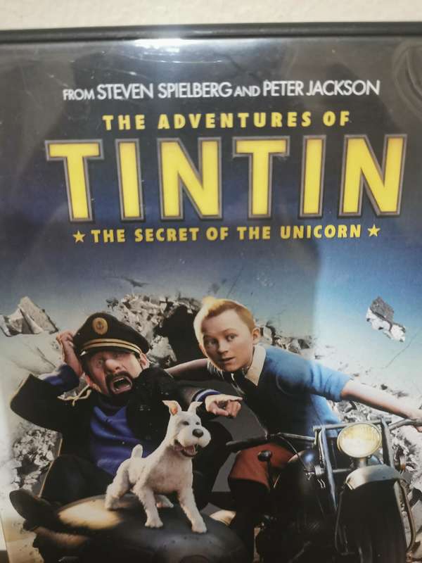 The Adventures of Tin Tin on DVD