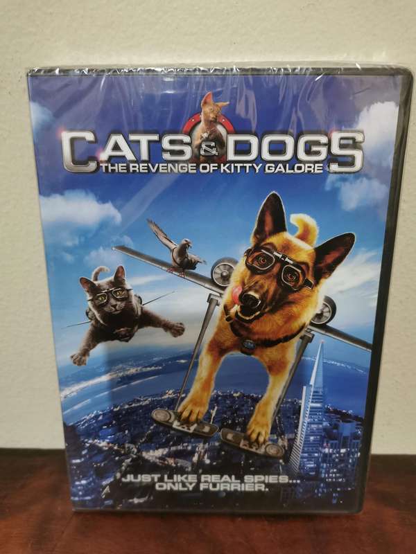 New and Sealed - Cats and Dogs, The Revenge of Kitty Galore on DVD