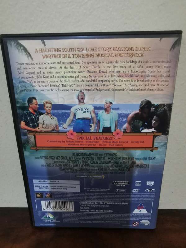 Special Collector's Edition of South Pacific on DVD