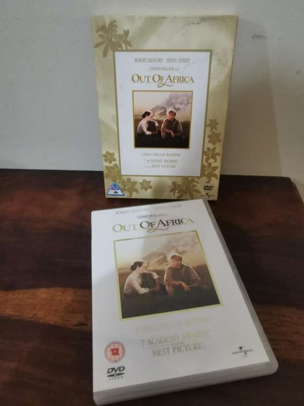 Boxed 2-Disc Special Edition of Out of Africa on DVD