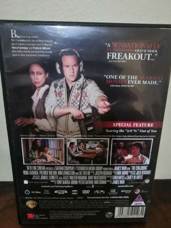 The Conjuring on DVD