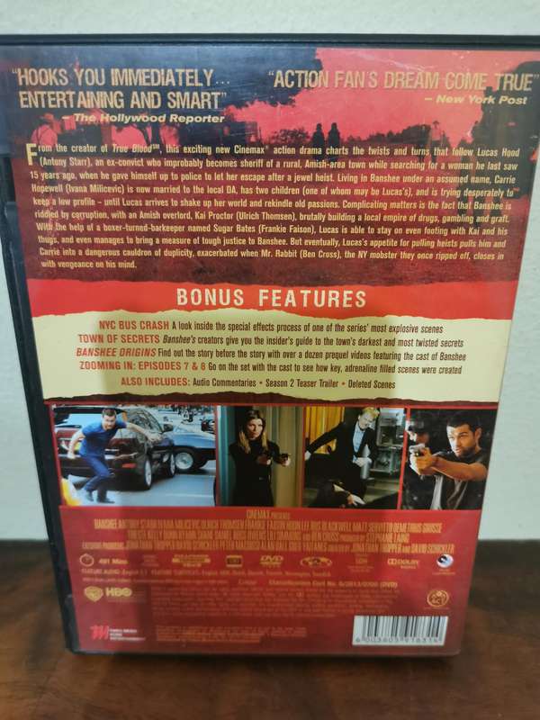 Banshee - The Complete First Season on DVD