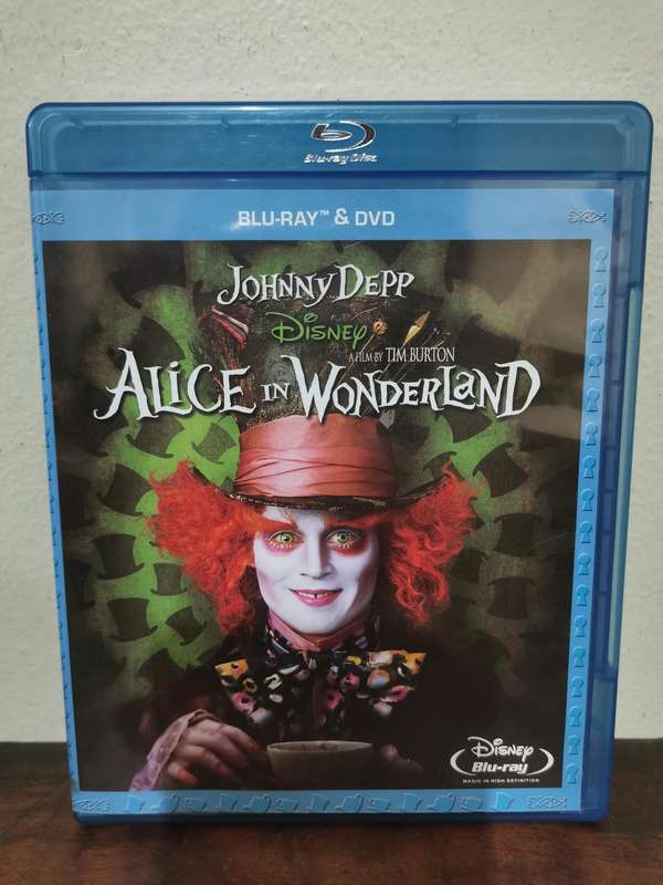 Alice in Wonderland Blue-Ray and DVD Set