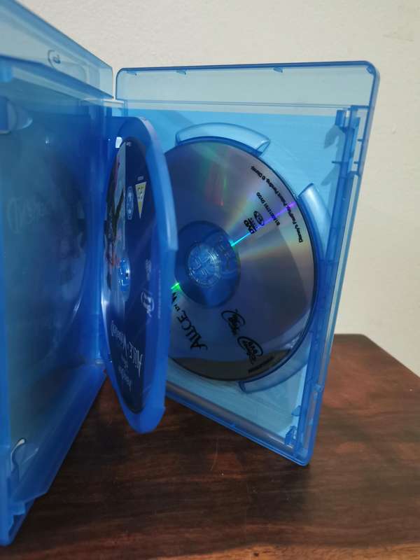 Alice in Wonderland Blue-Ray and DVD Set