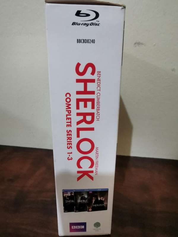 Sherlock Blu-Ray Box Set Seasons 1-3