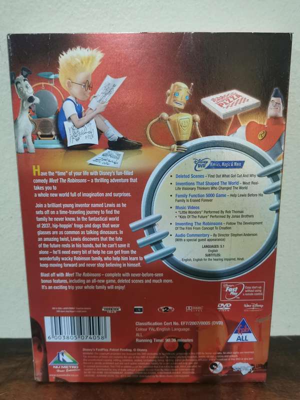 Meet the Robinsons Box Sleeve Edition on DVD