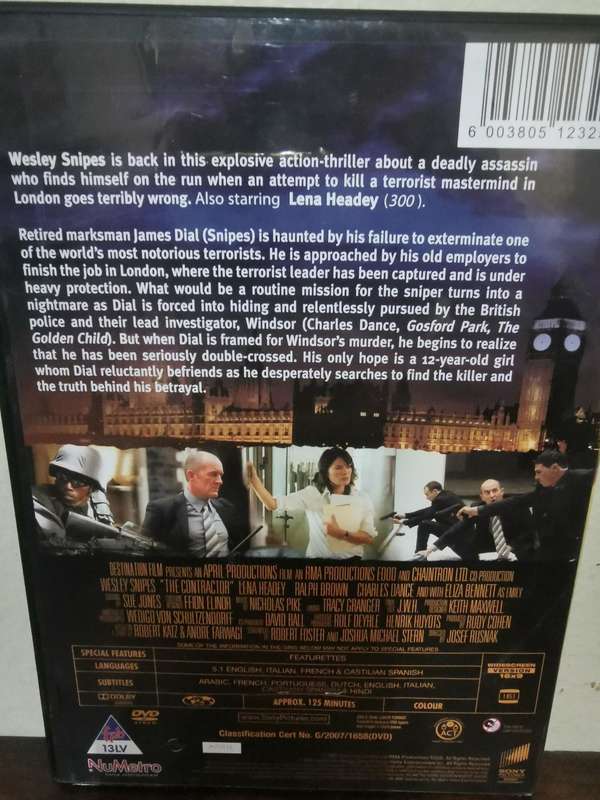 The Contractor on DVD