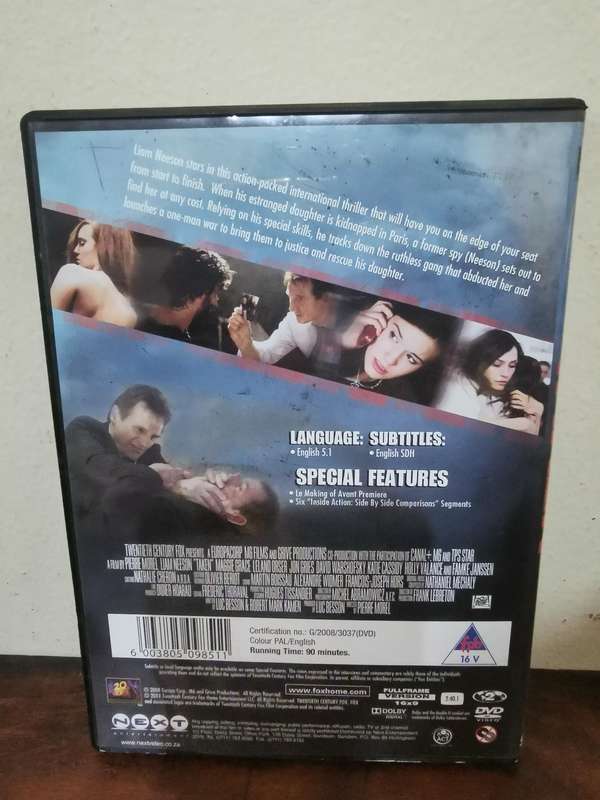 Taken on DVD