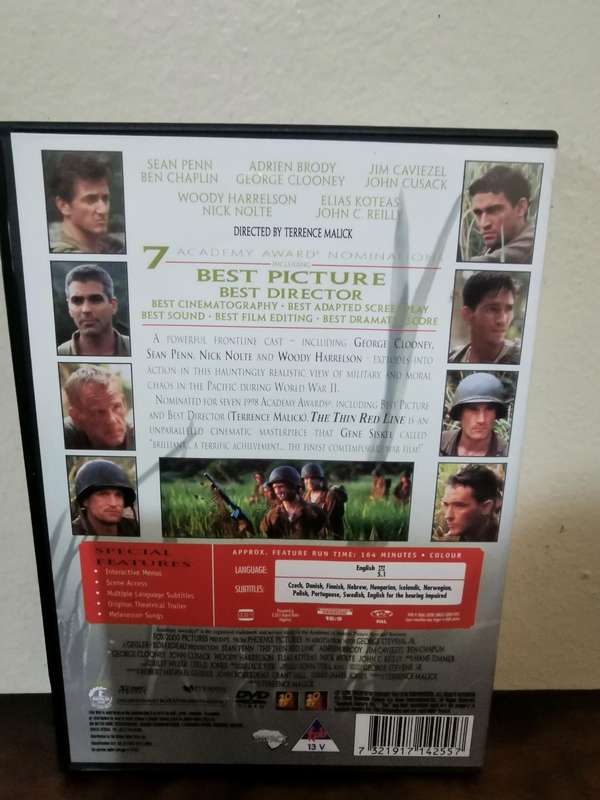 The Thin Red Line on DVD