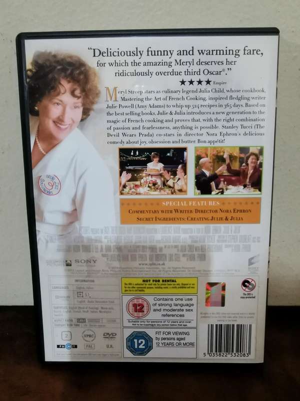 Julie and Julia on DVD