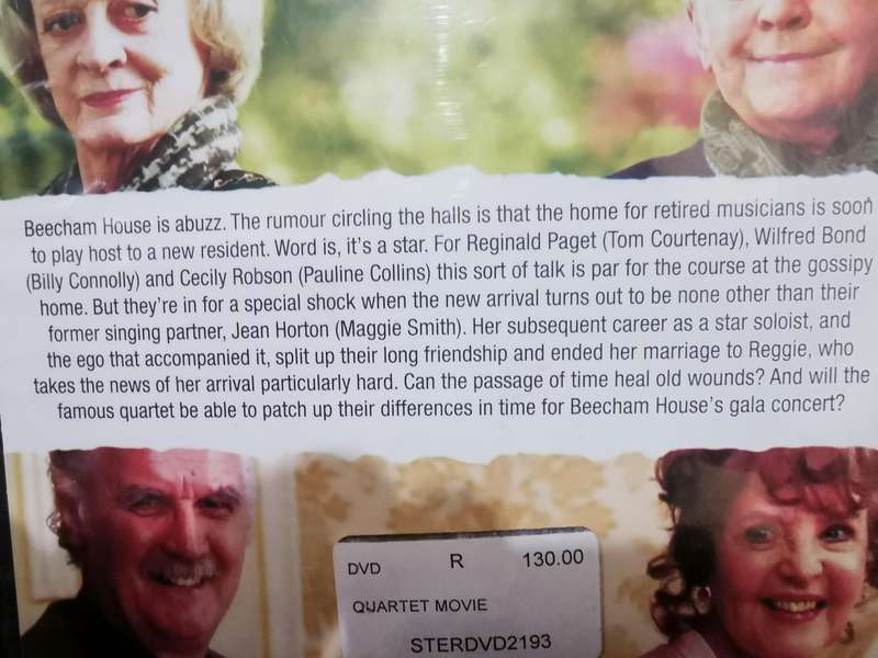 Quartet on DVD