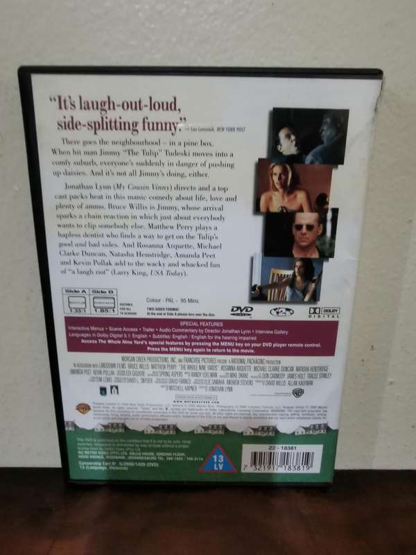 The Whole Nine Yards on DVD