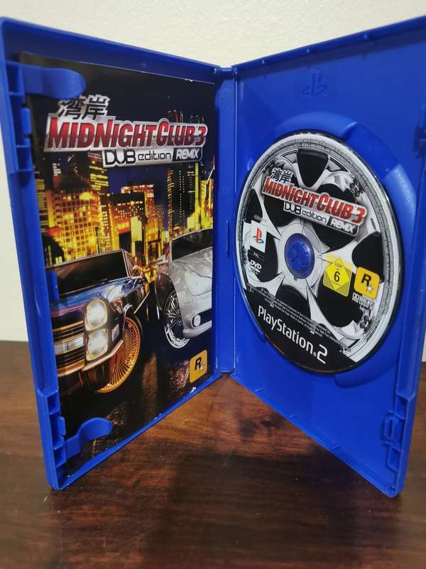Midnight Club 3 Dub Edition Remix on PlayStation 2 with Booklet