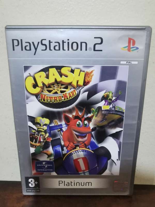 Crash Bandicoot Nitro Kart on PlayStation 2 with Booklet