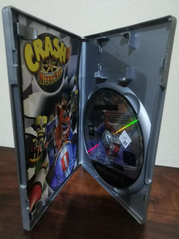 Crash Bandicoot Nitro Kart on PlayStation 2 with Booklet