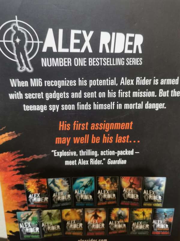 Alex Rider - Stormbreaker, novel by Anthony Horowitz