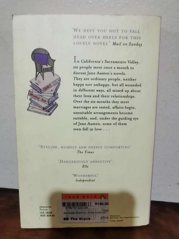 The Jane Austin Book Club, novel by Karen Joy Fowler