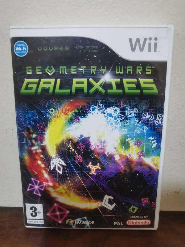 Geometry Wars, Galaxies on Nintendo Wii with Booklet
