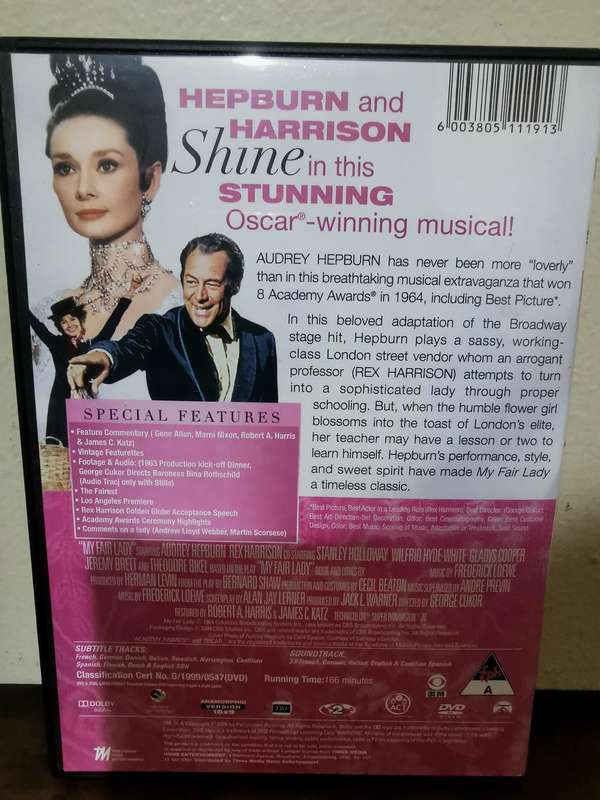 My Fair Lady on DVD