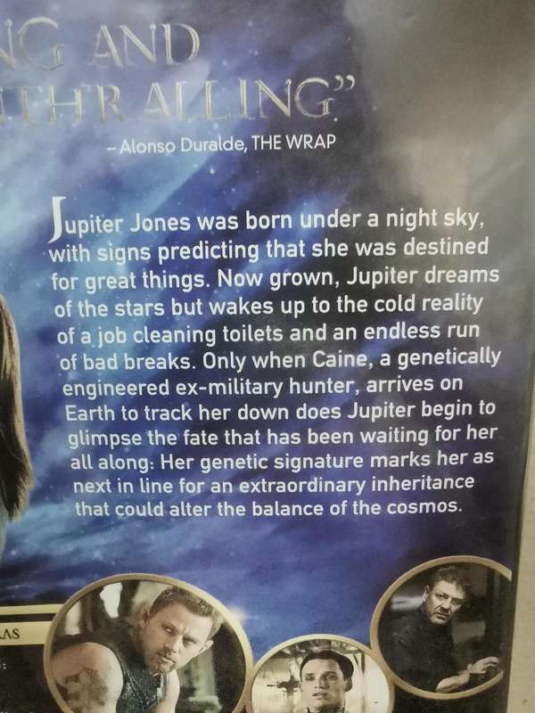 Jupiter Ascending on DVD