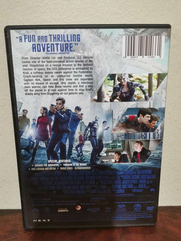Star Trek, Beyond on DVD
