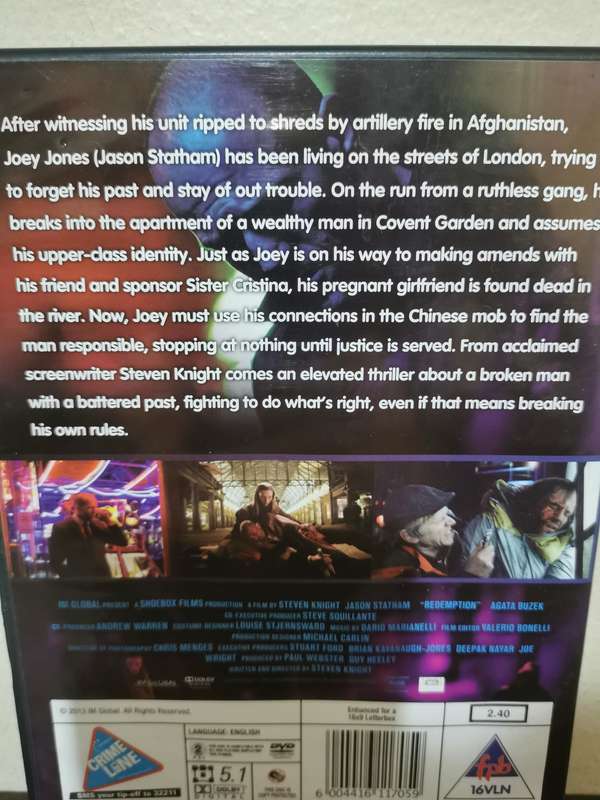 Redemption on DVD