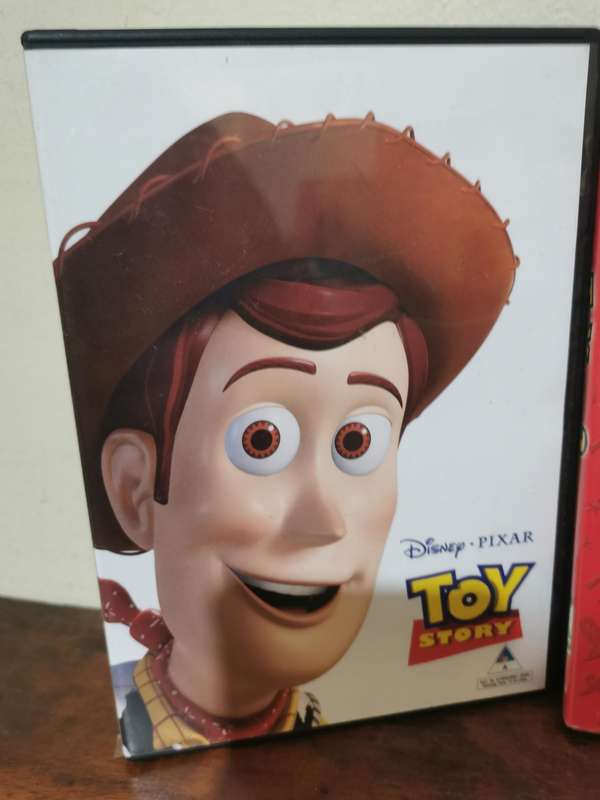 Toy Story 1, 2 and 3 on DVD