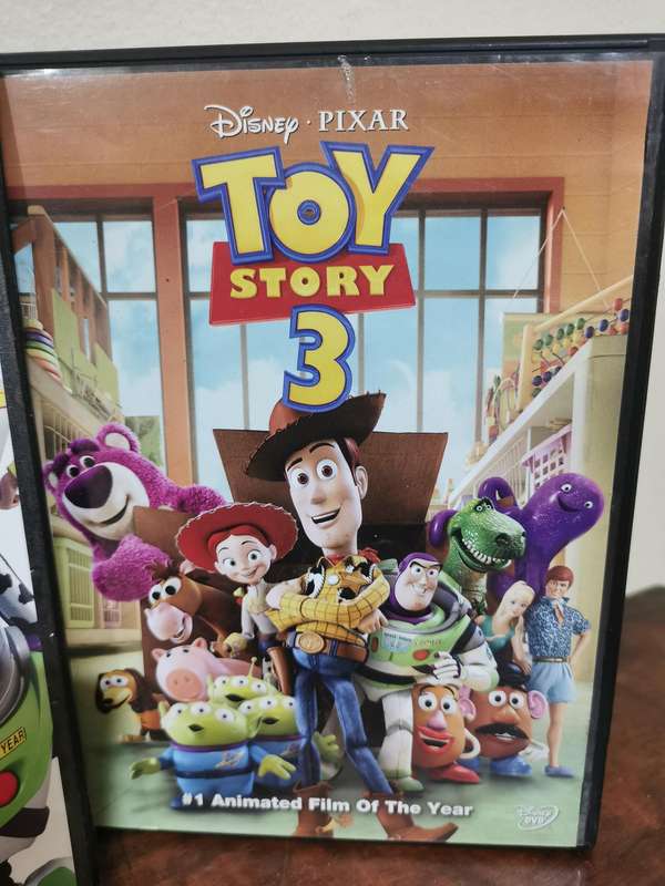 Toy Story 1, 2 and 3 on DVD