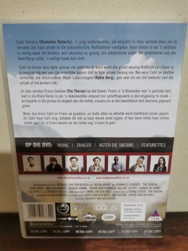 Klein Karoo on DVD