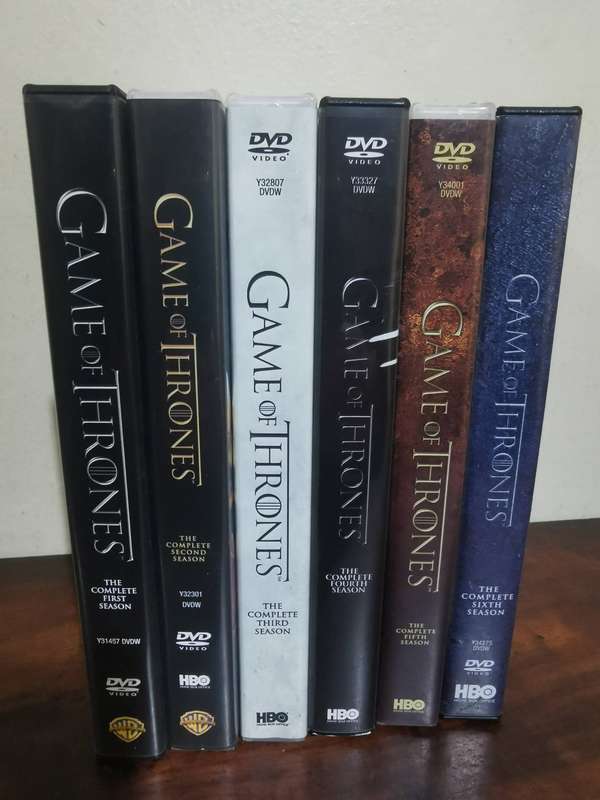 Game of Thrones - Seasons 1-6 on DVD