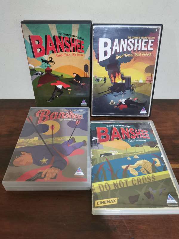 Banshee - Complete Seasons 1-4 on DVD
