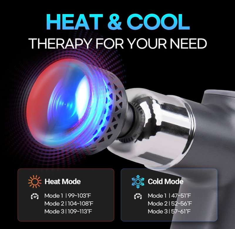 Deep Tissue Impact Massager for Pain Relief