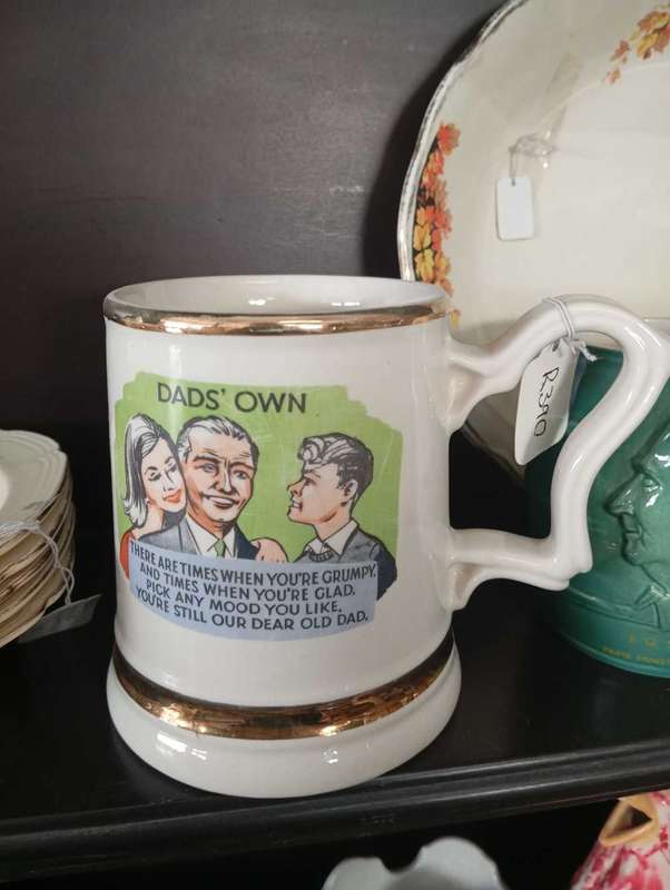 Dad's own mug 22 carat Gold