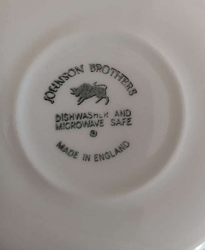 Johnson Brothers English tea set