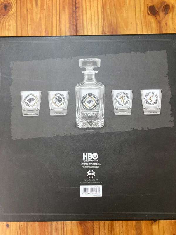 Game of Thrones Decanter and Tumbler Set