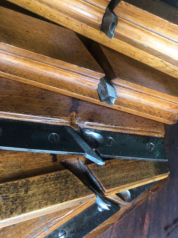 Antique hand routers